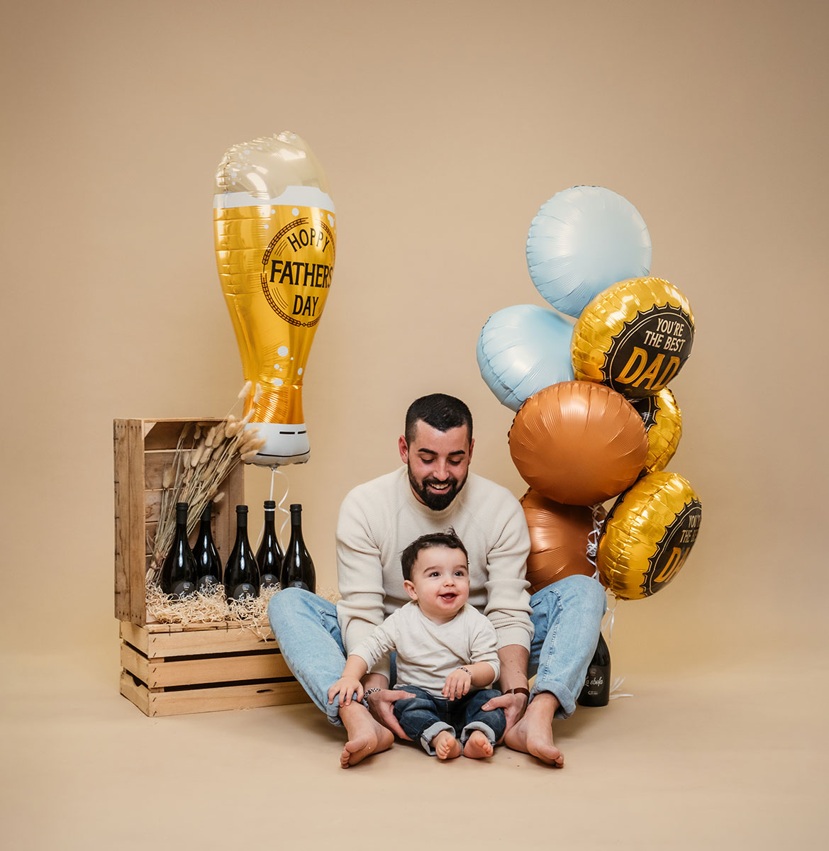 Шар (18''/46 см) Круг, Горчичный, Сатин, 1 шт.