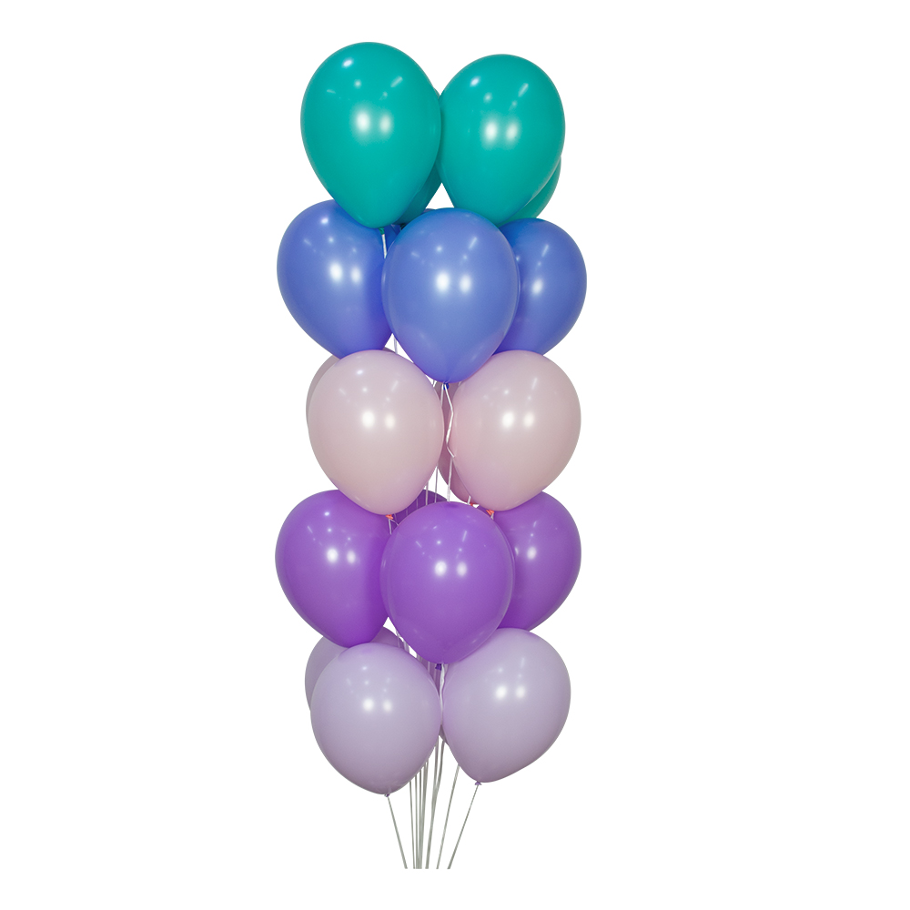 Шар (12''/30 см), Лавандово-синий (042), пастель, 12 шт.
